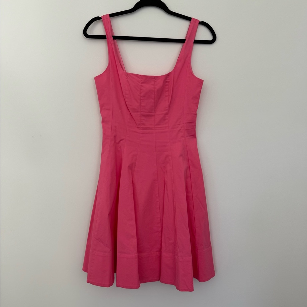 STAUD Vibrant Pink Mini Dress - Picture 2 of 5